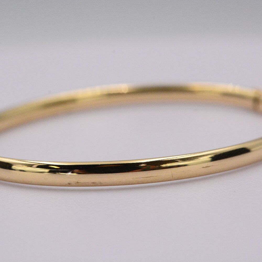 10K Baby Bangle - Picture 12 of 13
